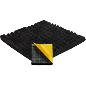 Resim Türkeli Ses Yalıtımı Akustik Labirent Sünger Yanmaz Yapışkanlı 30MM 60 Dns 50X50 