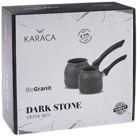 Resim Darkstone 2li Cezve Seti 