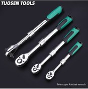 Resim Shineyee Oto Tamiri İçin 72 Dişli Geniş Açılı Geri Çekilebilir Ratchet Anahtarı - Hızlı Çıkarma Fonksiyonlu, Chrome Sürtünür, Kompakt Tasarım 
