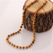 Resim Deniz Doğal Taş Sertifikalı Jasper ( Taşlar) Doğaltaş Kolye 6 Mm, M165 
