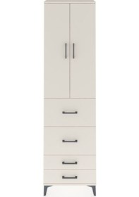Resim Arges Dolap 3 Raflı 4 Çekmeceli 2 Kapaklı 60x30x221 Aytaşı-aytaşı Aytası 