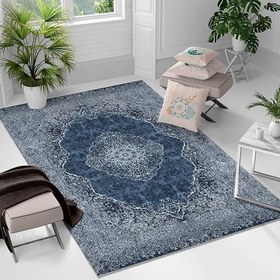 Resim Monnhein Yıkanabilir Halı ve Yolluk - Kaymaz Tabanlı Salon Halısı, Mutfak Halısı, Modern Dijital Baskı Tasarım(0096) 