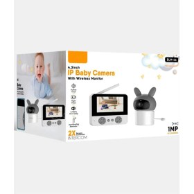 Resim Bebek Kamerası Kumandalı Monitörlü Karşılıklı Konuşma Özellikli , Hatırlatıcılı Ip Bebek Kamerası 