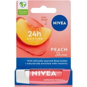 Resim Nivea Essential Care Fruity Shine - Şeftali Özlü Dudak Kremi 4,8gr 