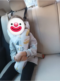 Resim Coco Dilek Emniyet kemeri seyehat yastığı,çocuk araba koltuğu boyun yastığı 