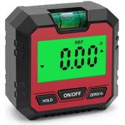 Resim Pazly Mini Dijital İnklinometre İletki - Seviye Ölçer K19821r-1 Pil Dahil 