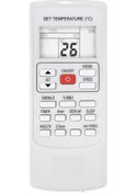 Resim Electrolux Exp35u538hw İle Uyumlu Mobil Portatif Klima Kumandası 