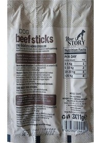 Resim Dog Beef Stick 12 Adet 3x11gr. Biftekli, Çubuk, Köpek Ödül Maması 