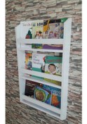 Resim Decomira Çocuk Odası Eğitici Montessori Kitaplık 