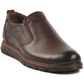 Resim Ayakmod 014 M Kahve Hakiki Deri Erkek Günlük Ayakkabı Kahve 