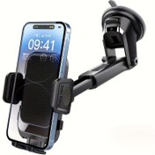 Resim Araba Gösterge Paneli Telefon Tutucu, Emme Kupası ve Yapışkan Jel Pedli, PVC Malzeme, Evrensel Araç Akıllı Telefon Tutucu, Dikdörtgen Şekil, Klima Çıkışı Kurulumu, Ayarlanabilir Görünüm Açı, Arabalarda Mobil Telefonlara Güvenli Tutuş 