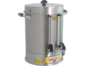 Resim Allians 6 Litre Metal Çay Makinesi, Pratik ve Dayanıklı Makineli Çay Demleme 