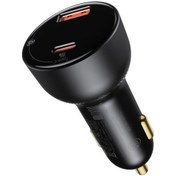 Resim Baseus 100W Usb -Type C Çıkışlı Hızlı Araç Şarj Başlık Qc+Pps 4 Siyah 