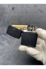 Resim Getto DÜZ SİYAH ZIPPO 