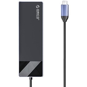 Resim DM-10P Type-C PD100W HDMI 4K@30Hz RJ45 SD TF 5 GBPS Type-C 4 USB-A Portlu Hub Çoklayıcı 