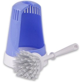 Resim Flora Klasik Tuvalet Fırçası F026 Soft Pembe 