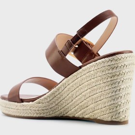 Resim Nine West Çift Bantlı Hasır Dolgu Topuklu Ayakkabı AYAKKABI OPRAH 5FX 