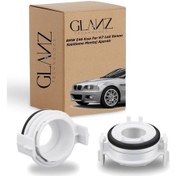 Resim Glanz Bmw E46 H7 Led Xenon Far Bağlantı Montaj Sabitleme Aparatı 