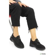 Resim Mammamia Kadın Ortopedik Hakiki Deri Bağcıksız Spor Tarz Günlük Ayakkabı M26/KA7105 