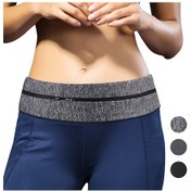 Resim Teltree Hafif Ve Su Geçirmez Spor Bel Çantası - Koşu, Bisiklet Ve Outdoor Aktiviteler İçin İdeal Gri 