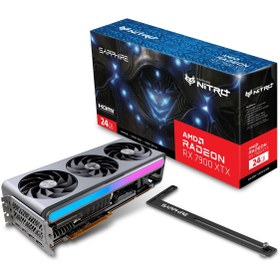 Resim SAPPHIRE Radeon Rx7900xtx Nitro Vapor-x 24gb Gddr6 384bit Hdmı/dp Argb Ekran Kartı 