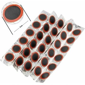 Resim Hsgl Bisiklet Lastik Tamir 64 Lı 20MM Soğuk Yama Bisiklet Tamir Yedek Parça Tamir Kiti 