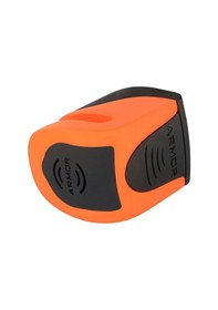 Resim Armor 605 Mva 5.5 Mm Şarjlı Alarmlı Disk Kilidi Vespa Uyumlu Gümüş 