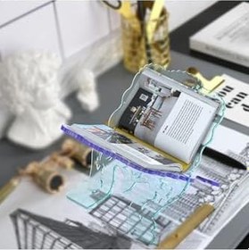 Resim Tinky Winky Epoksi Silikon Ikili Rahle Kalıbı Masa Süsü Küçük Boy Kitap Standı 