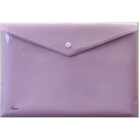 Resim A4 Çıtçıtlı Zarf Dosya, 5 Farklı Pastel Renk Seçeneği 