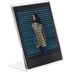 Resim Fujifilm Instax SQ40 Siyah Fotoğraf Makinesi 10lu Kare Film ve Pleksi Çerçeve 