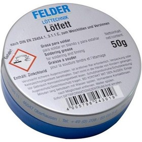 Resim Elektronikport Felder Lötfett Lehim Pastası 50gr 