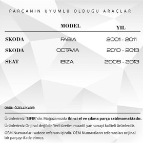 Resim Skoda Octavia, Seat Ibiza İçin Orta Konsol Kolçak Alt Kapağı 