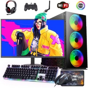 Resim I3 10100F 16GB 1TB m2 6GB GTX1660S 24" Monitörlü (Gaming SET) Rogame