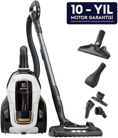 Resim Electrolux Pure C9 Allergy PC91-ALRG Toz Torbasız Elektrikli Süpürge | 7 Kademeli Filtrasyon, Ömür Boyu Kullanımlı Filtre, Kolay Boşaltılabilir Hazne, PureFlow Silent System | 10 Yıl Motor Garantisi 