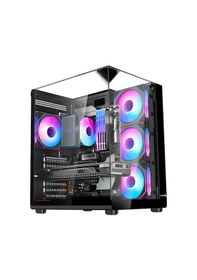 Resim Turbox TX8944 i7-7700 16 GB 1 TB SSD 4 GB RX560 Free Dos Masaüstü Oyuncu Bilgisayarı 