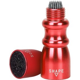 Resim Yaozixa 3'lü Topun Topu Ucu Şekillendirici - Aluminyum 23x67mm, Kırmızı Renkli Bilardo Çubuğu Aksesuarı 