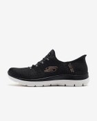 Resim Skechers Summits - Classy Night Kadın Siyah Spor Ayakkabı 150128tk Bkrg Siyah 