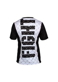 Resim Dosmai Dijital Baskılı Mma Fighter Spor T-shirt Beyaz Mmt108 