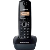 Resim Panasonic KX-TG1611 Dect Telsiz Telefon (Siyah) 