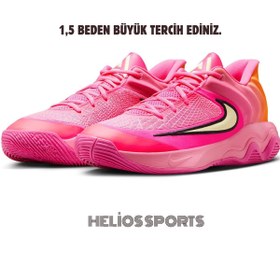 Resim Nike Basketbol Ayakkabısı Unisex Basketbol Ayakkabısı Giannis Immortality 4 YARIM BEDEN BÜYÜK ALINIZ 