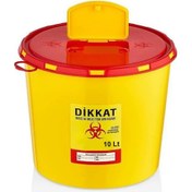 Resim Tıbbi Atık Kovası 10 Litre Tak3210 - Güvenli Ve Dayanıklı 