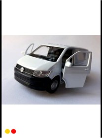 Resim OMZ Volkswagen Transporter Panelvan Metal Beyaz Minibüs Egitici Oyuncaklar Kız Erkek Cocuk Oyuncaklar 