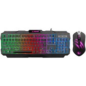 Resim Rampage KM-RX5 SCORPY USB Oyuncu Klavye Mouse Set Rampage