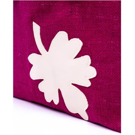 Resim İSTANBULSTYLEMODA Plaj Çanta Jüt Dokulu Fuşya CNT141225 