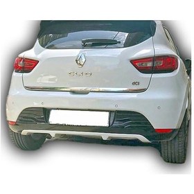 Resim Renault Clio 4 2012 - 2019 Uyumlu Yedek Parça Sport Difüzör Plast 