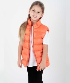 Resim Ahengim Kız Çocuk Nakışlı Trend Kapüşonsuz Şişme Yelek Ak216869 001 