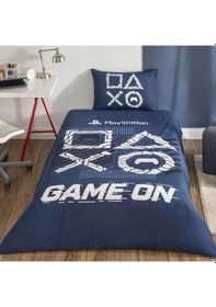 Resim Taç Lisanslı Playstation Game On Tek Kişilik Pamuk Nevresim Takımı 100 000000001000051240 Çok Renkli 