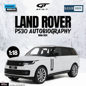 Resim 1:18 2024 RANGE ROVER P530 AUTOBIOGRAPHY WHITE 