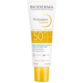 Resim Bioderma Photoderm Kuru Ciltler İçin Güneş Koruyucu Krem Renksiz SPF50+ 40 ml 