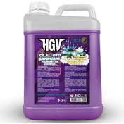 Resim HGV Oto Market HGV Cilalı Oto Şampuanı Mor 5Lt 